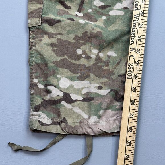 Vintage US Military Pants Mens Small 32x32 Camo Button Fly Flame Resistant - Picture 3 of 12